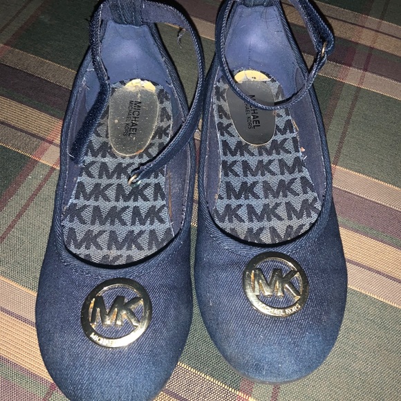 michael kors denim shoes